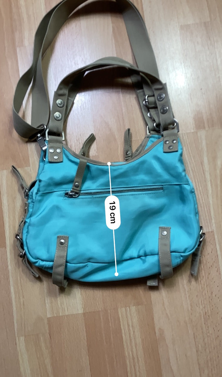 George gina & Lucy Bag - vintage - ample - brodé - 1990s - 2000s - cybery2k - rare