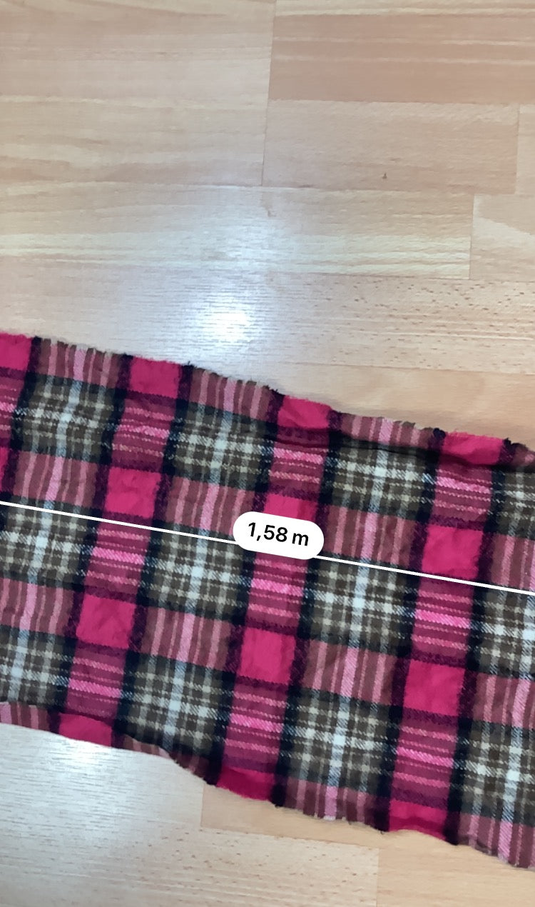 Scarf - vintage - ample - brodé - 1990s - 2000s - cybery2k - rare