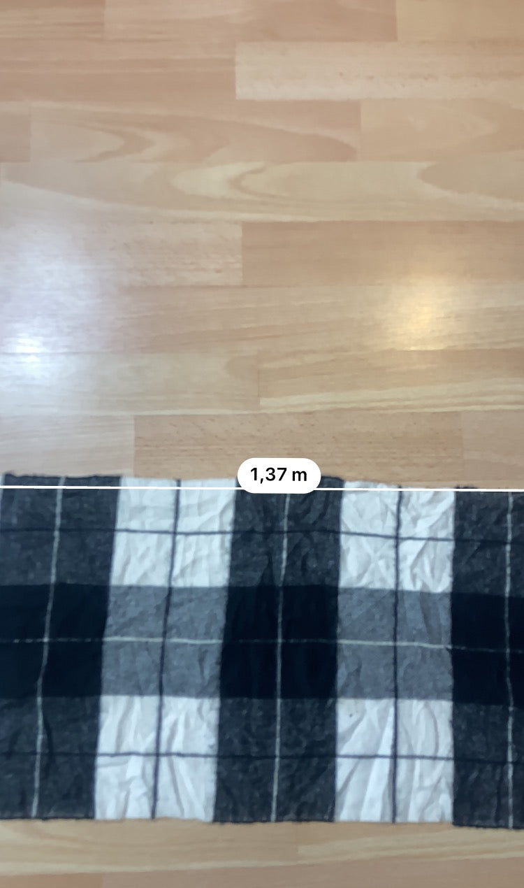 Scarf - vintage - ample - brodé - 1990s - 2000s - cybery2k - rare Bigshopstyle
