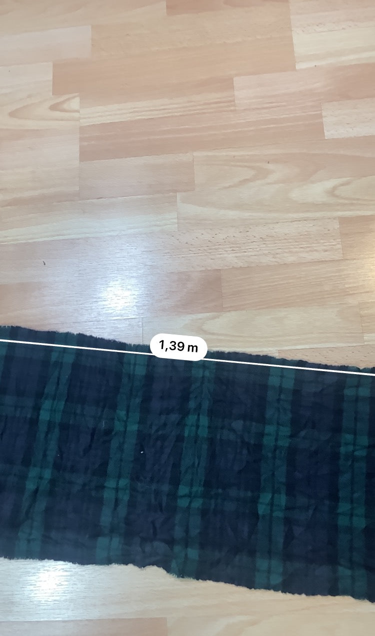 Scarf - vintage - ample - brodé - 1990s - 2000s - cybery2k - rare