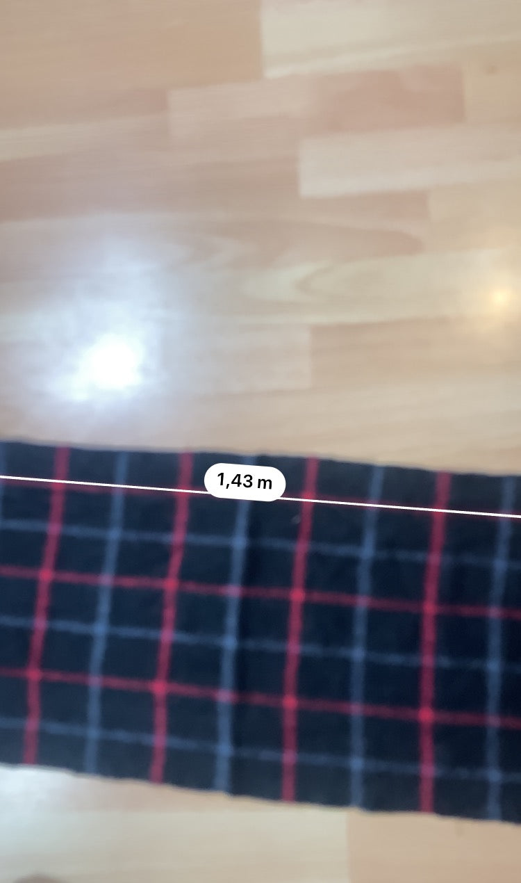 Scarf - vintage - ample - brodé - 1990s - 2000s - cybery2k - rare