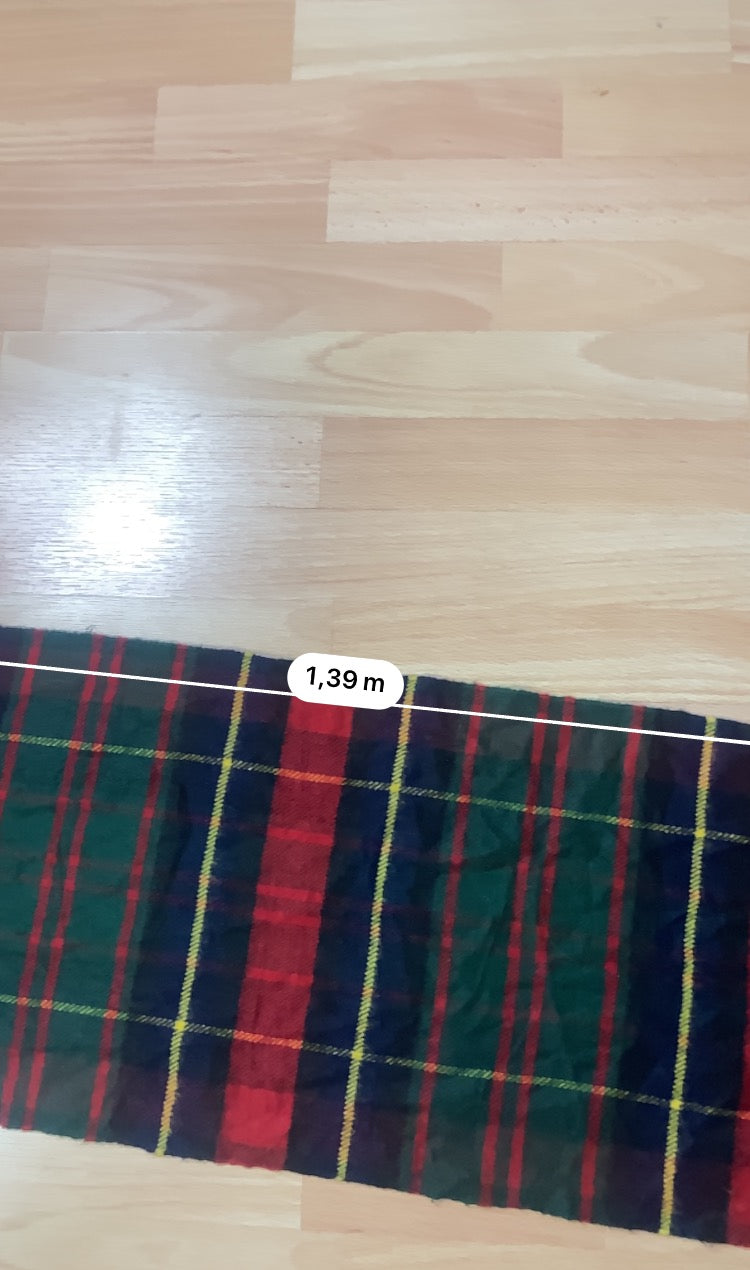 Scarf - vintage - ample - brodé - 1990s - 2000s - cybery2k - rare