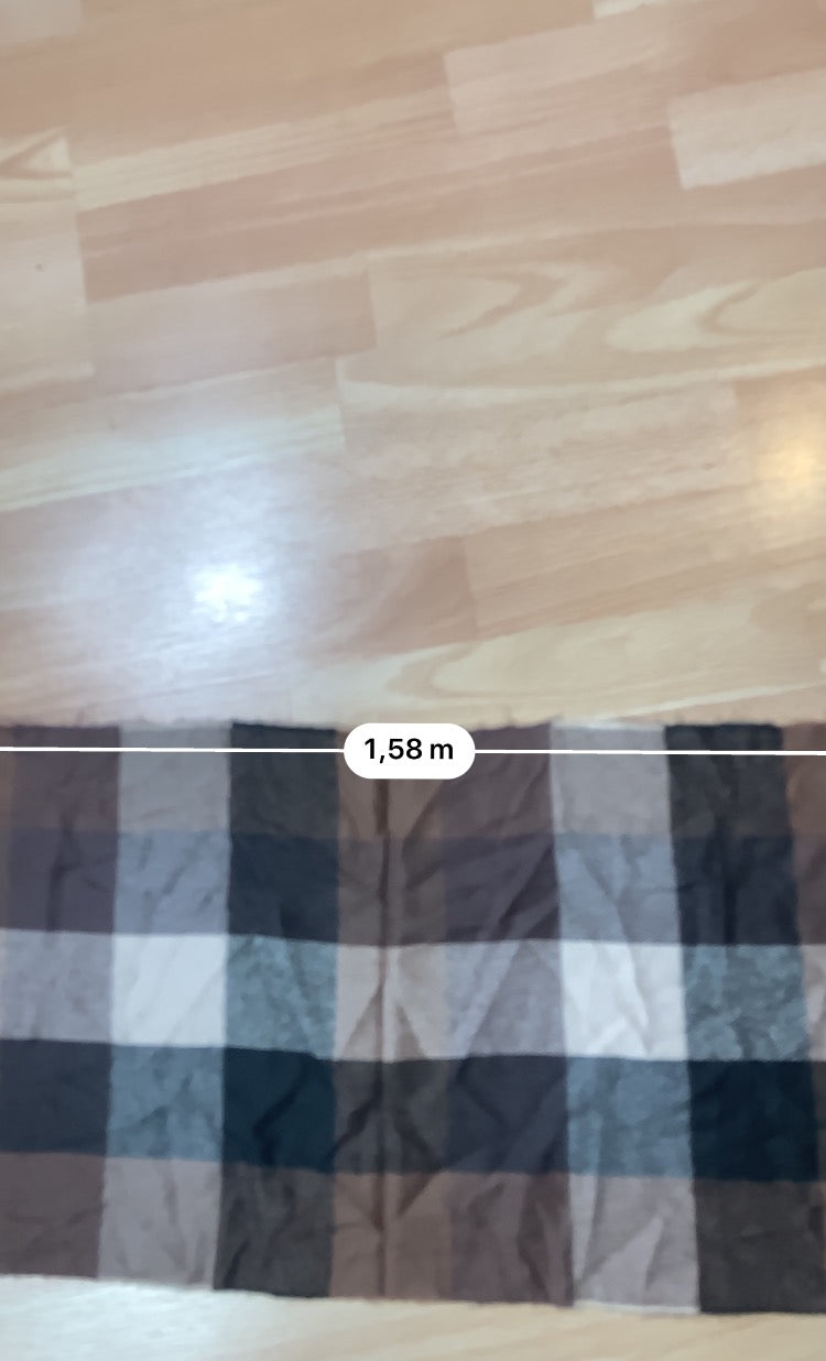 Scarf - vintage - ample - brodé - 1990s - 2000s - cybery2k - rare