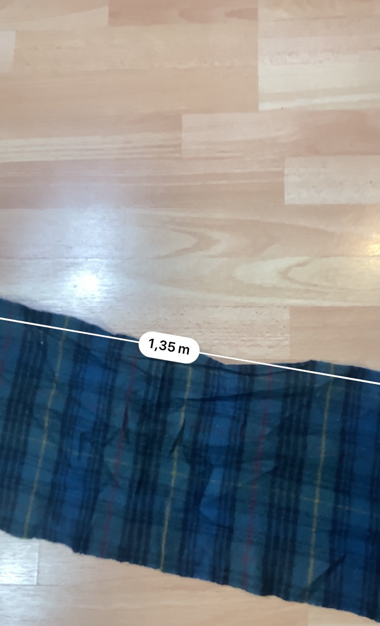 Scarf - vintage - ample - brodé - 1990s - 2000s - cybery2k - rare