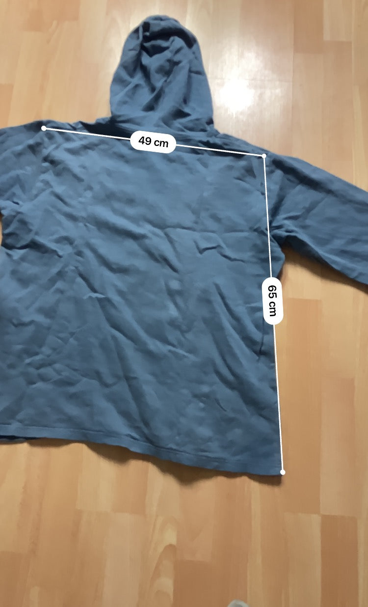 Hoodie download hiphop - Size M - vintage - ample - brodé - 1990s - 2000s - cybery2k - rare