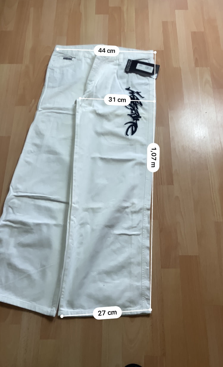 PicoWear baggy hiphop - Size 48 - vintage - ample - brodé - 1990s - 2000s - cybery2k - rare