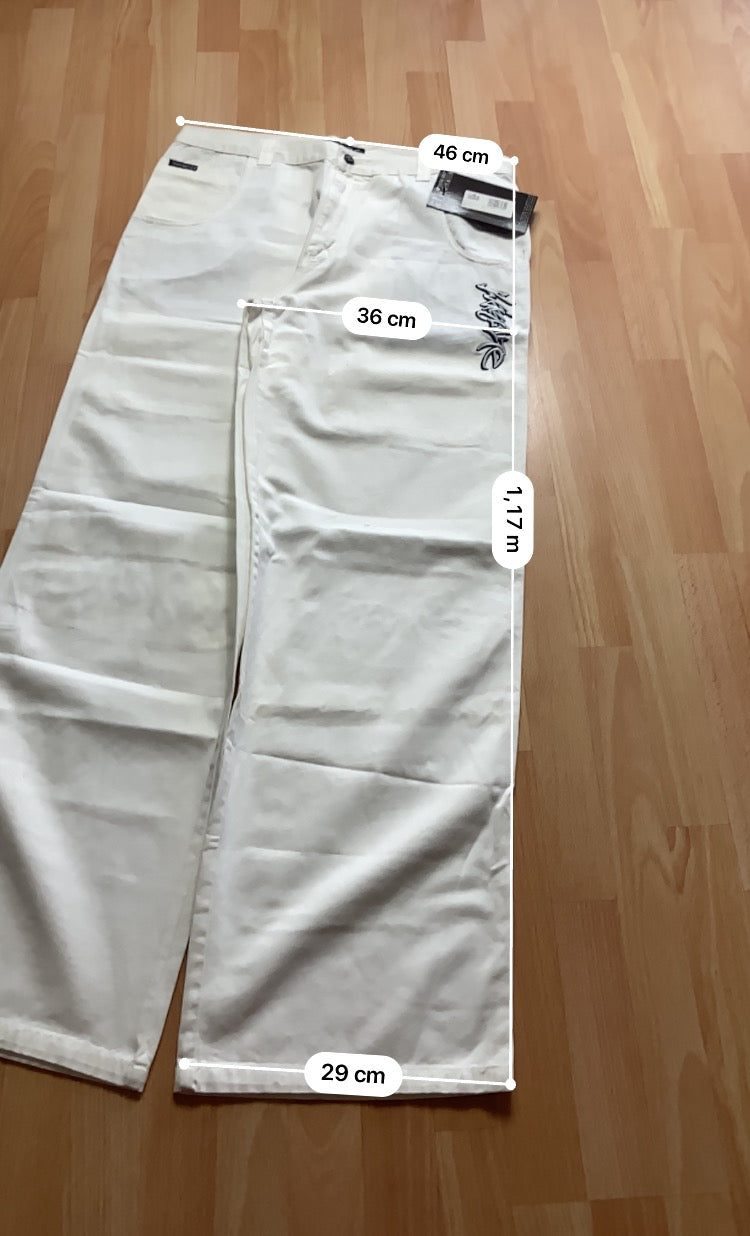 PicoWear baggy hiphop - Size 44-48-54 - vintage - ample - brodé - 1990s - 2000s - cybery2k - rare