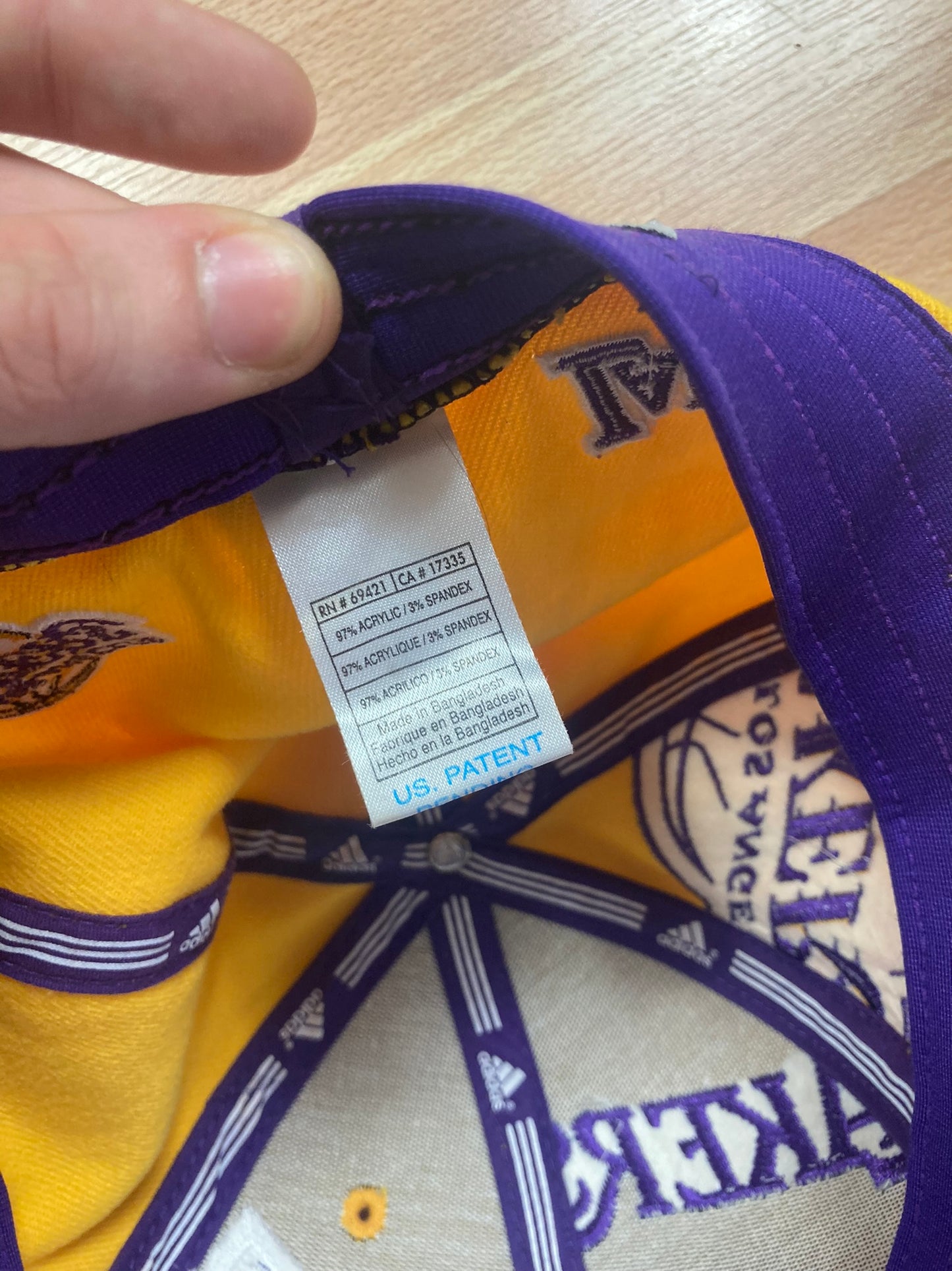 Lakers Cap hiphop - Size - vintage - ample - brodé - 1990s - 2000s - cybery2k - rare