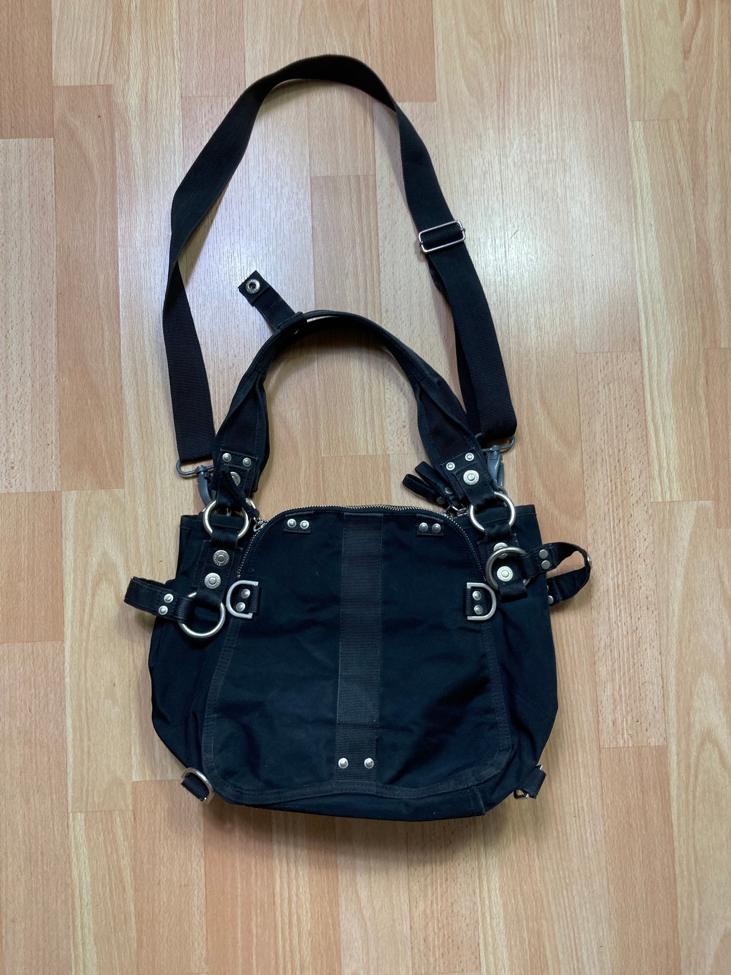 George gina & Lucy Bag - vintage - ample - brodé - 1990s - 2000s - cybery2k - rare