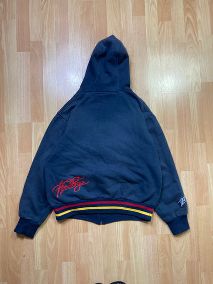 Hoodboyz zip hoodie hiphop - Size - vintage - ample - brodé - 1990s - 2000s - cybery2k - rare