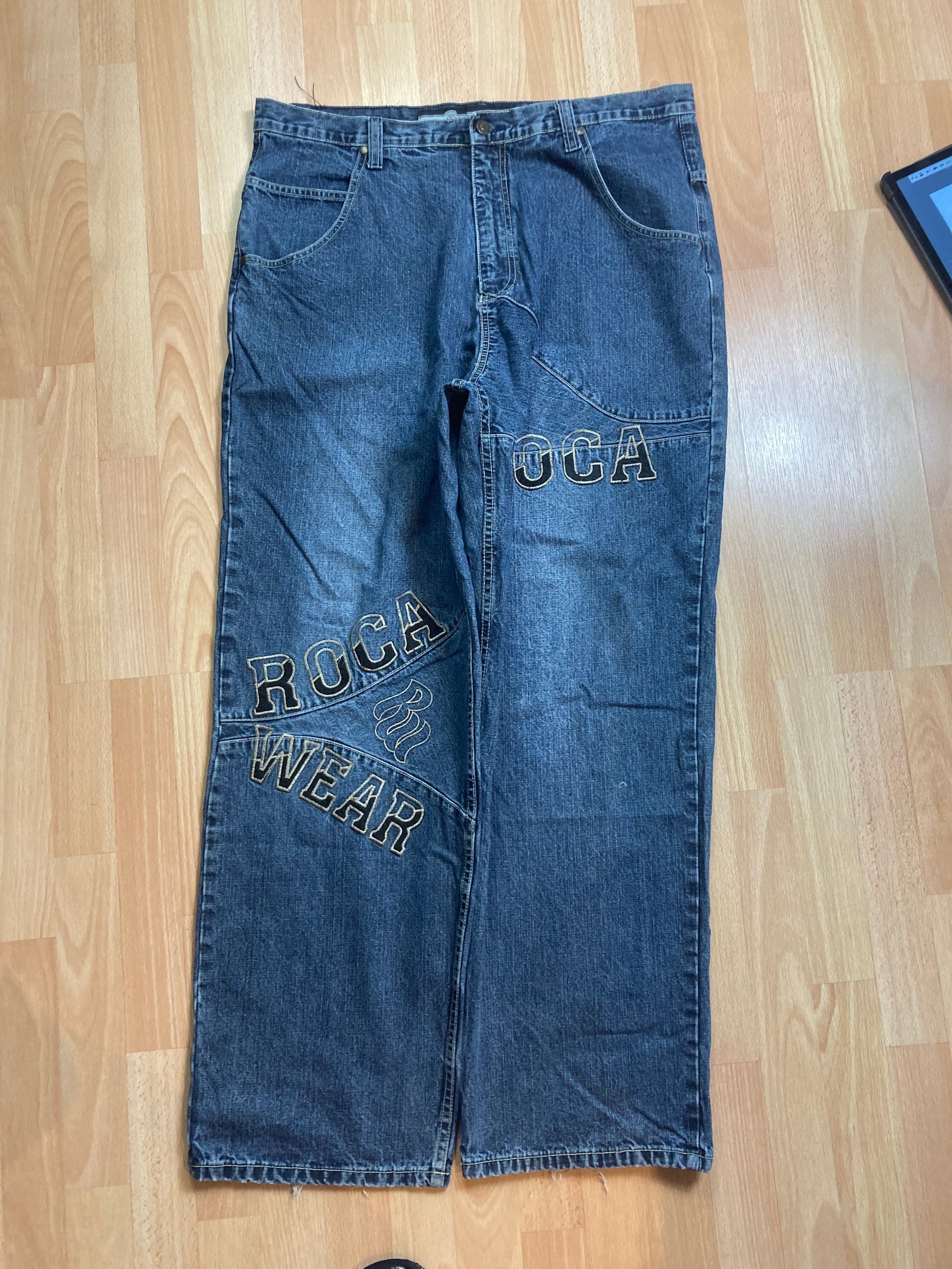 Rockawear baggy hiphop - Size XL - vintage - ample - brodé - 1990s - 2000s - cybery2k - rare Bigshopstyle