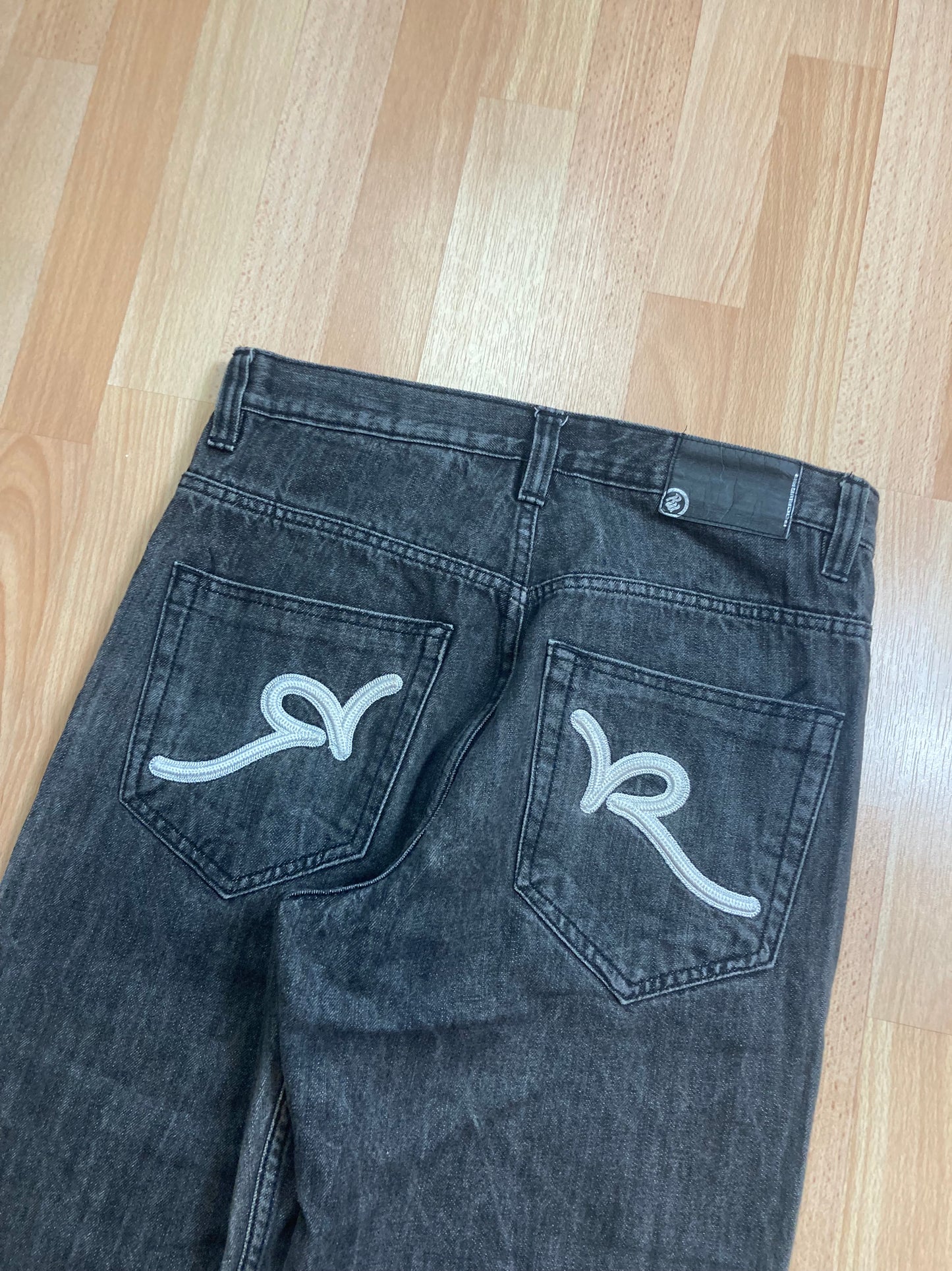 Roccawear baggy hiphop - Size 32 - vintage - ample - brodé - 1990s - 2000s - cybery2k - rare