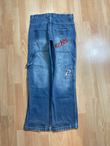 WYX baggy hiphop - Size M - vintage - ample - brodé - 1990s - 2000s - cybery2k - rare