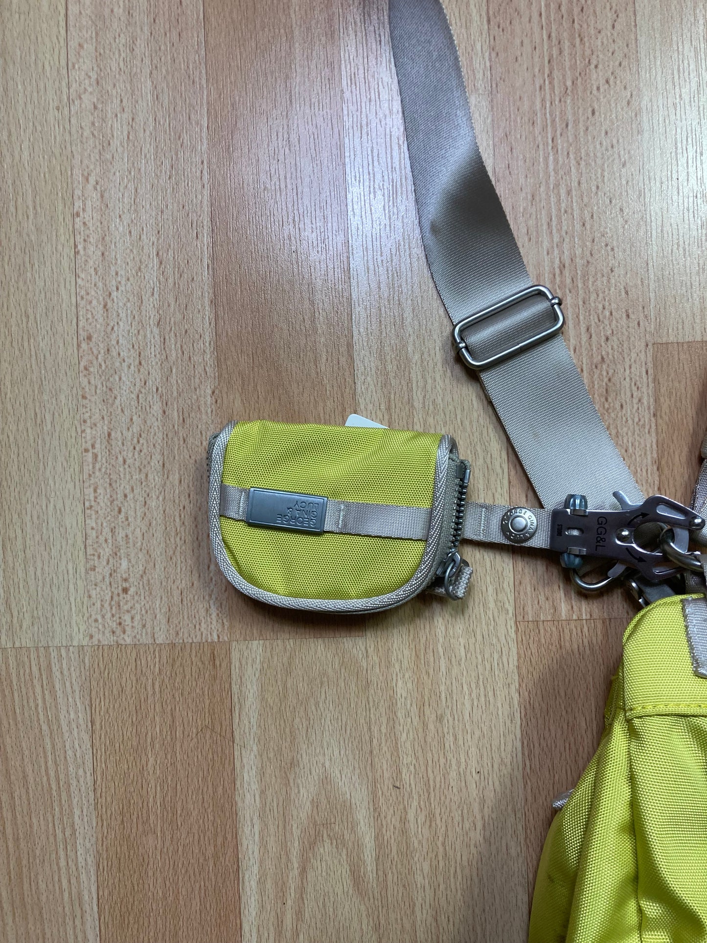 George gina & Lucy Bag - vintage - ample - brodé - 1990s - 2000s - cybery2k - rare