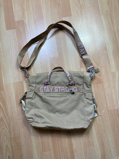 George gina & Lucy Bag - vintage - ample - brodé - 1990s - 2000s - cybery2k - rare