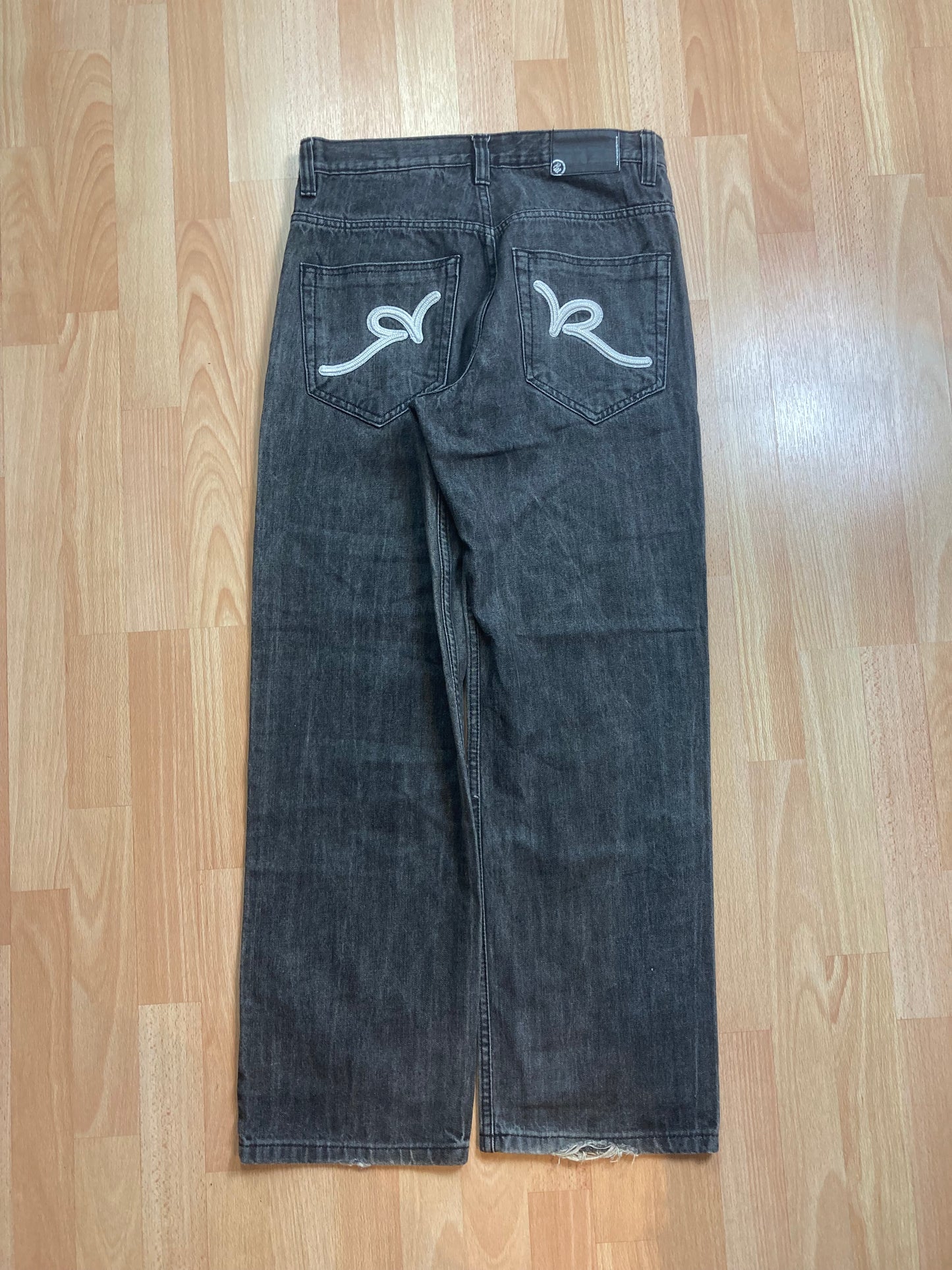 Roccawear baggy hiphop - Size 32 - vintage - ample - brodé - 1990s - 2000s - cybery2k - rare