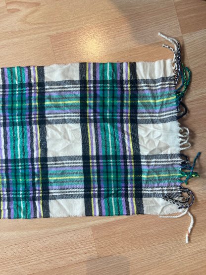 Scarf - vintage - ample - brodé - 1990s - 2000s - cybery2k - rare