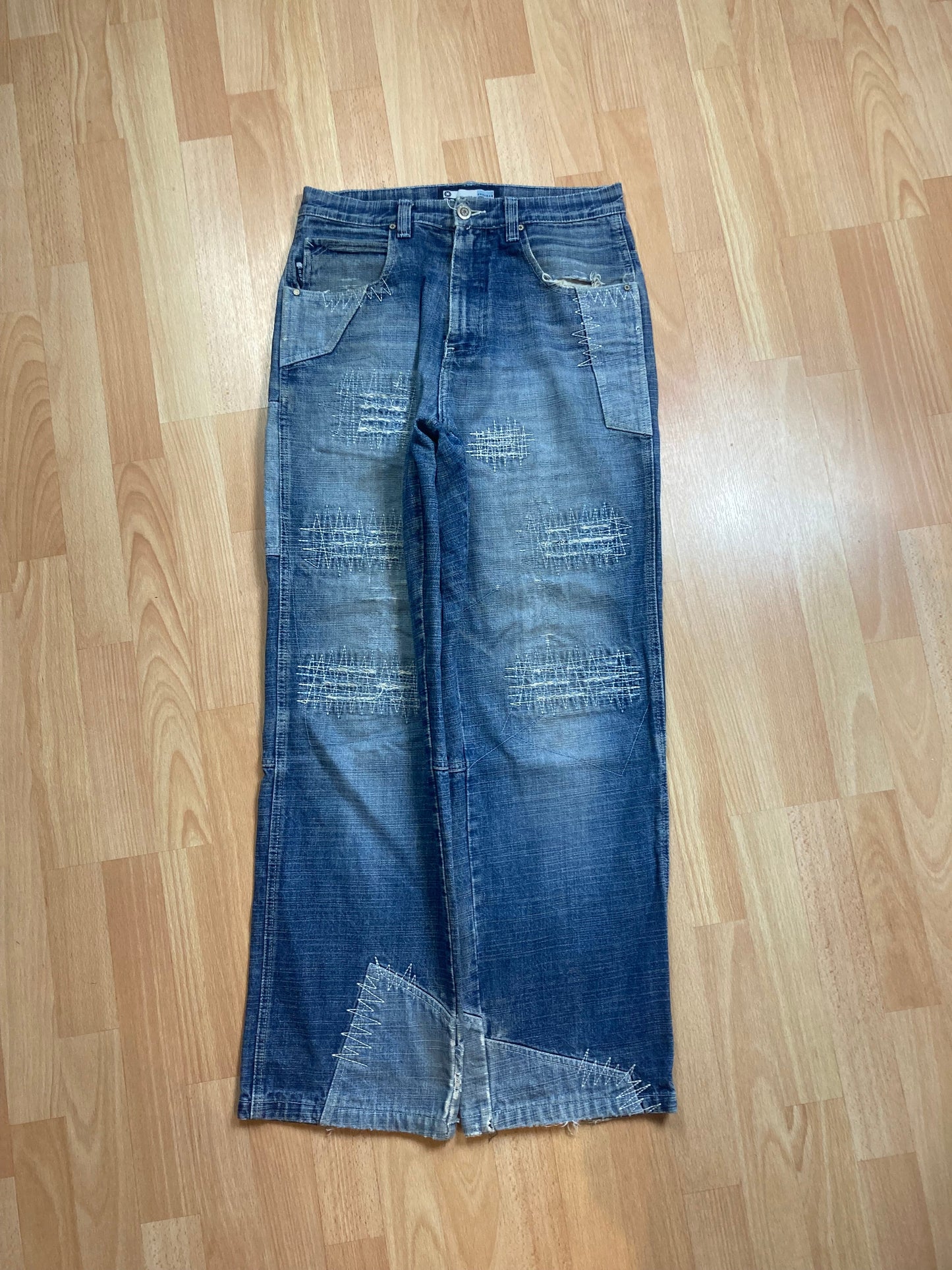 Souhtpole baggy hiphop - Size - vintage - ample - brodé - 1990s - 2000s - cybery2k - rare