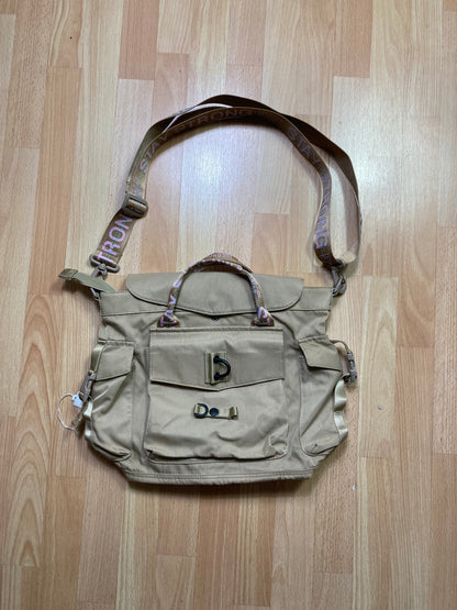 George gina & Lucy Bag - vintage - ample - brodé - 1990s - 2000s - cybery2k - rare