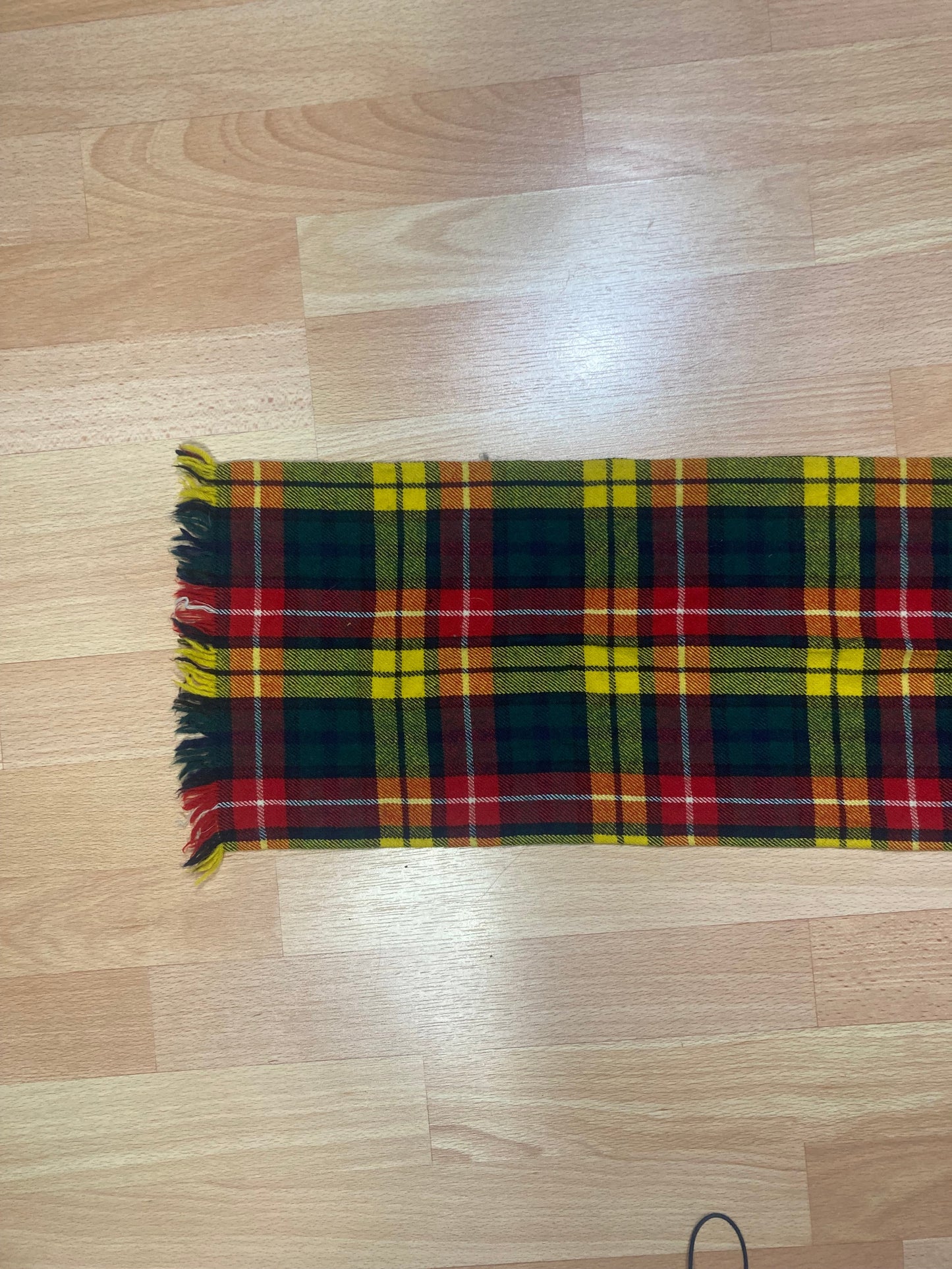 Scarf - vintage - ample - brodé - 1990s - 2000s - cybery2k - rare