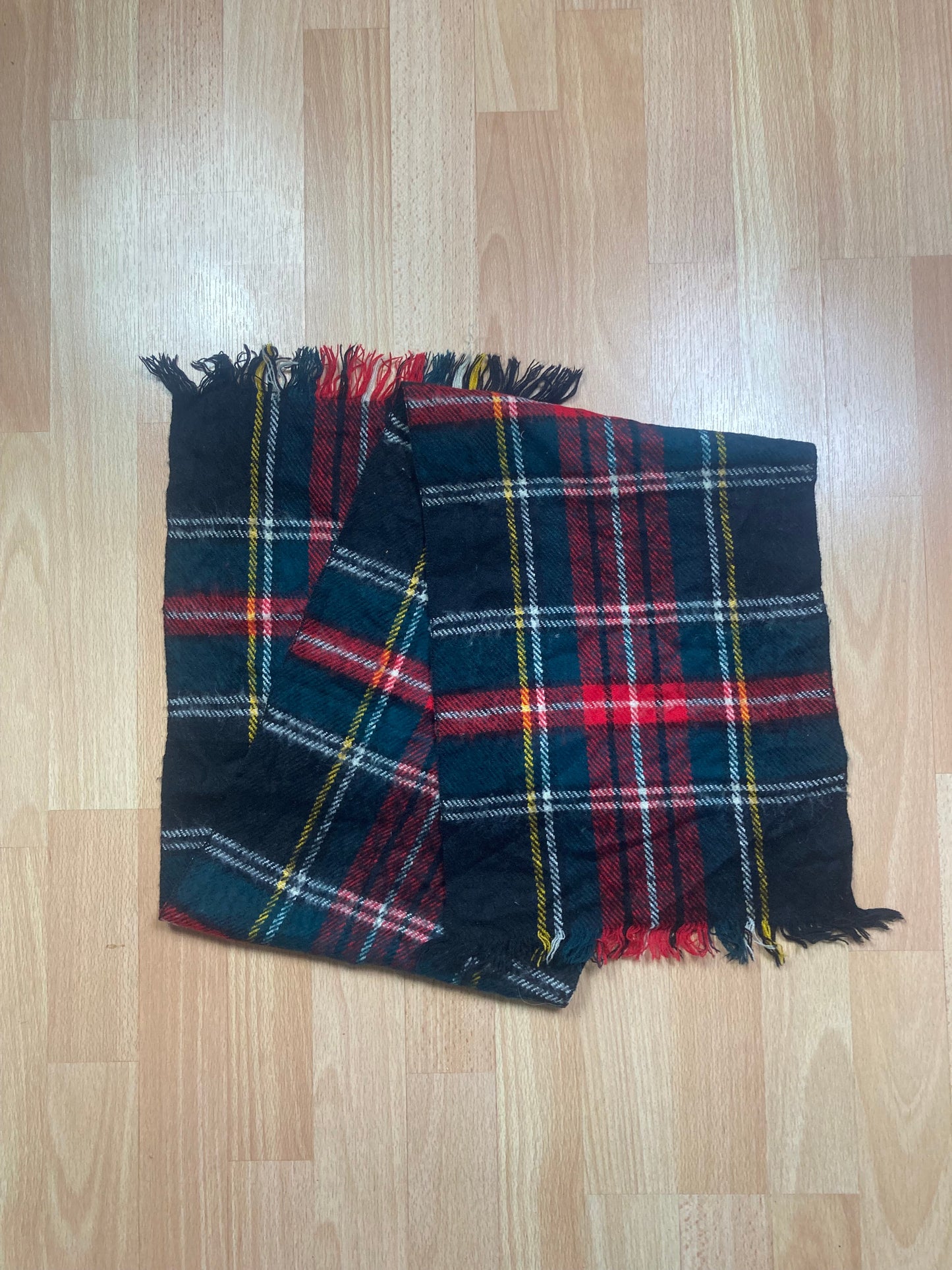 Scarf - vintage - ample - brodé - 1990s - 2000s - cybery2k - rare