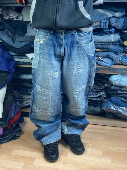 Souhtpole baggy hiphop - Size - vintage - ample - brodé - 1990s - 2000s - cybery2k - rare