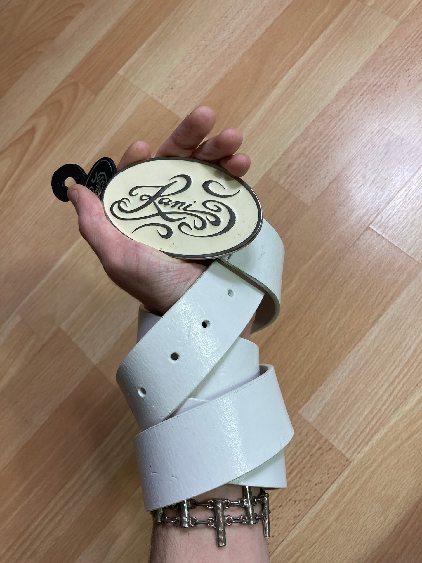 Karlkani Belt - vintage - ample - brodé - 1990s - 2000s - cybery2k - rare