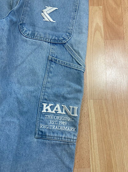 Karlkani baggy hiphop - Size M - vintage - ample - brodé - 1990s - 2000s - cybery2k - rare