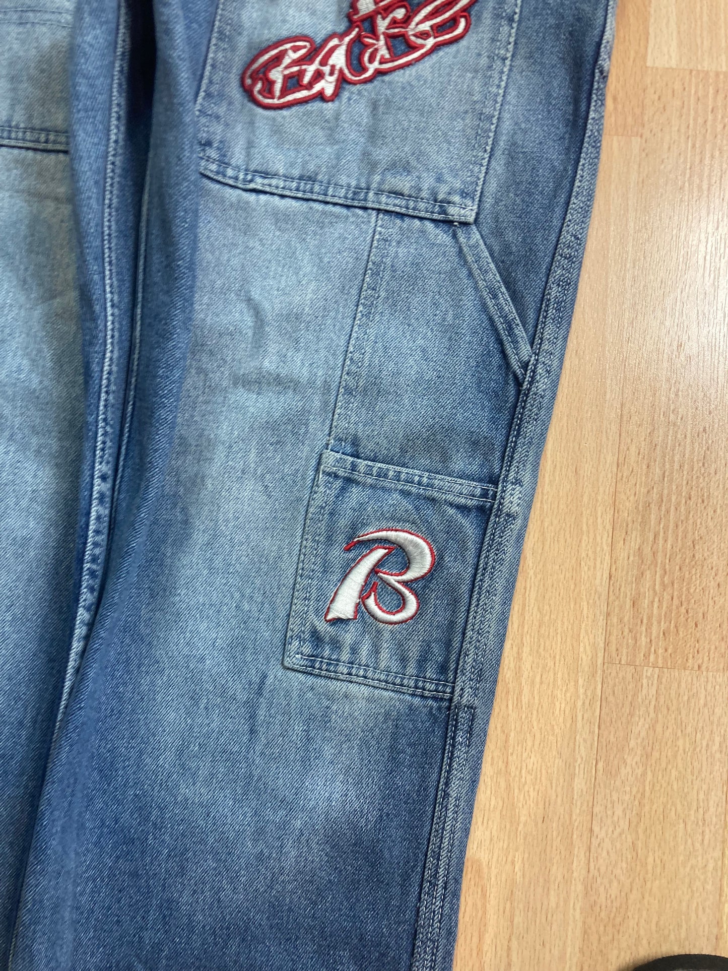 WYX baggy hiphop - Size M - vintage - ample - brodé - 1990s - 2000s - cybery2k - rare