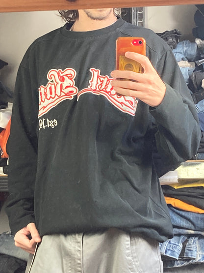 Longsleeve Karlkani hiphop - Size M - vintage - ample - brodé - 1990s - 2000s - cybery2k - rare