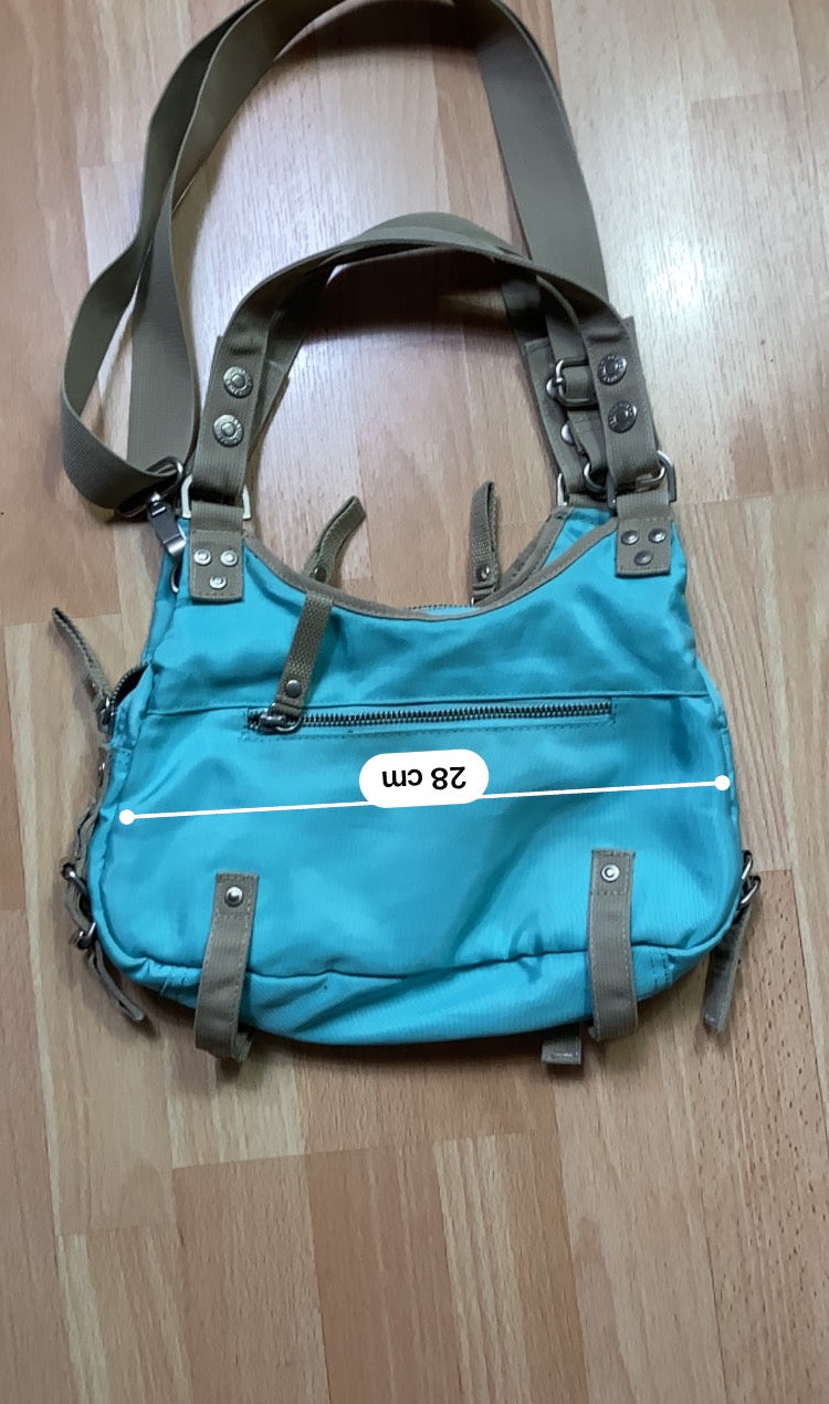 George gina & Lucy Bag - vintage - ample - brodé - 1990s - 2000s - cybery2k - rare