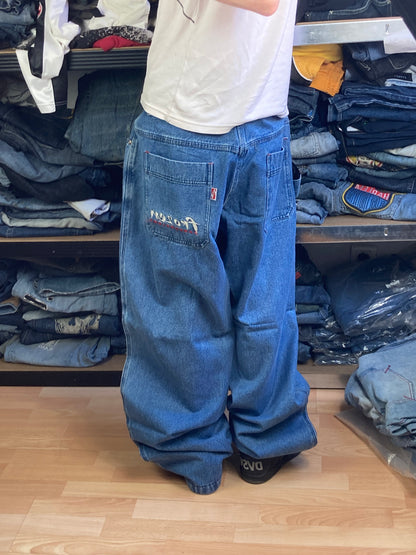 Frozen baggy hiphop - Size L-XL - vintage - ample - brodé - 1990s - 2000s - cybery2k - rare