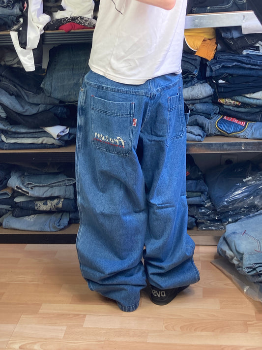 Frozen baggy hiphop - Size L-XL - vintage - ample - brodé - 1990s - 2000s - cybery2k - rare