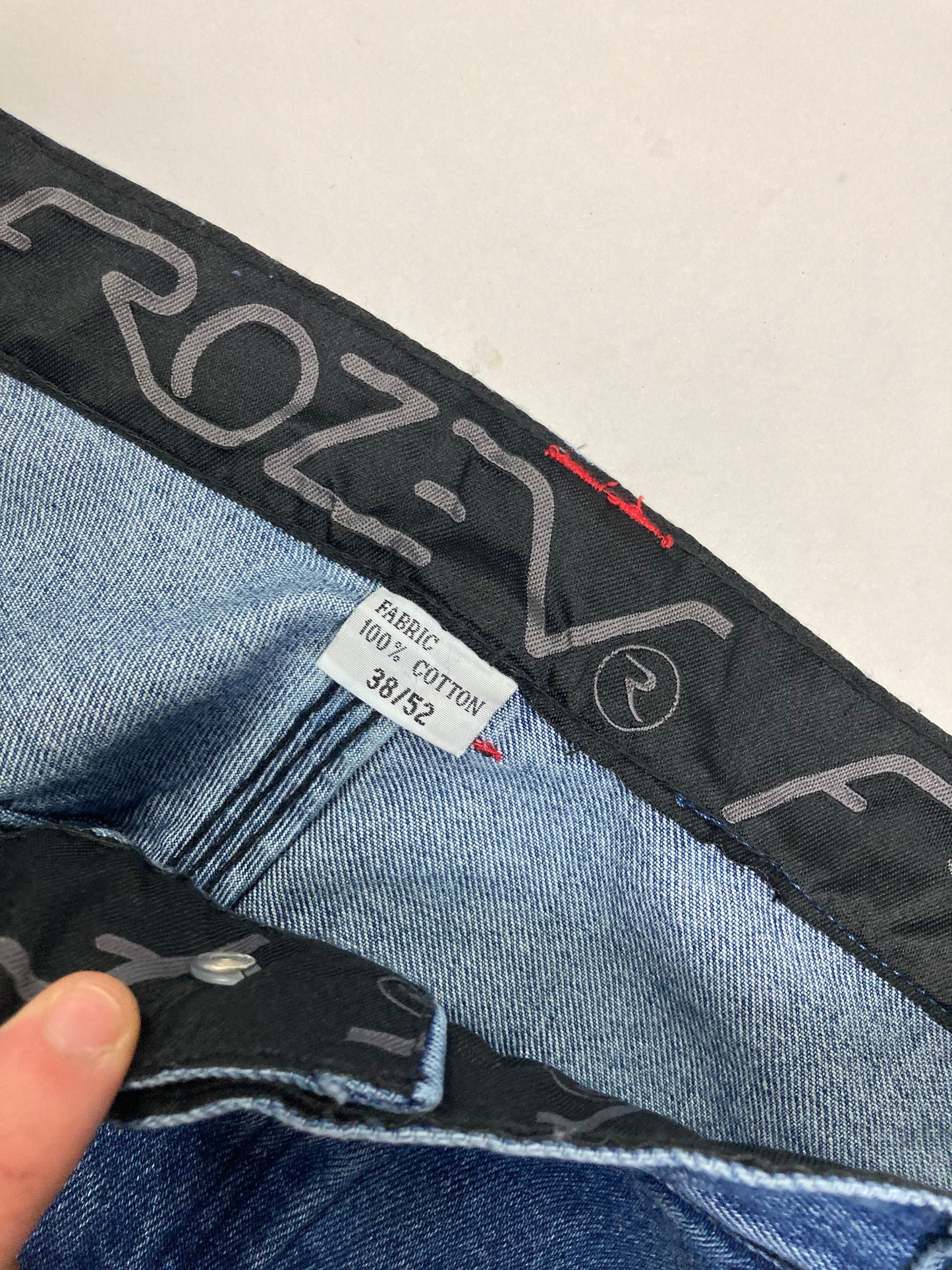 Frozen baggy hiphop - Size L-XL - vintage - ample - brodé - 1990s - 2000s - cybery2k - rare