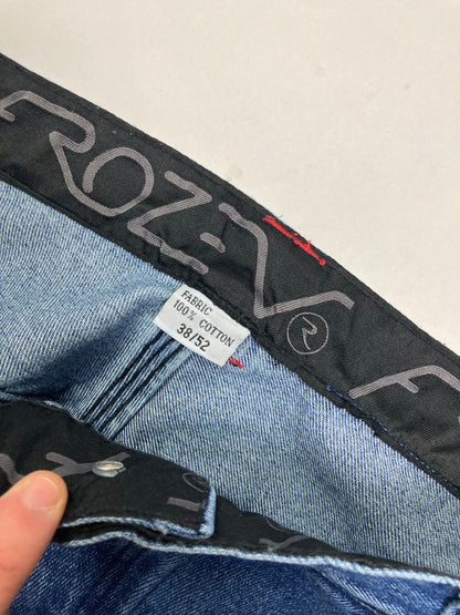 Frozen baggy hiphop - Size L-XL - vintage - ample - brodé - 1990s - 2000s - cybery2k - rare