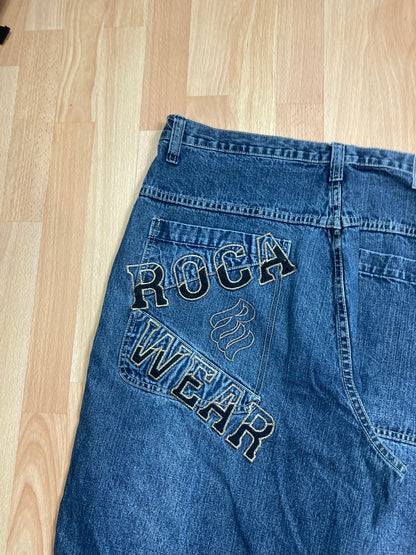 Rockawear baggy hiphop - Size XL - vintage - ample - brodé - 1990s - 2000s - cybery2k - rare Bigshopstyle