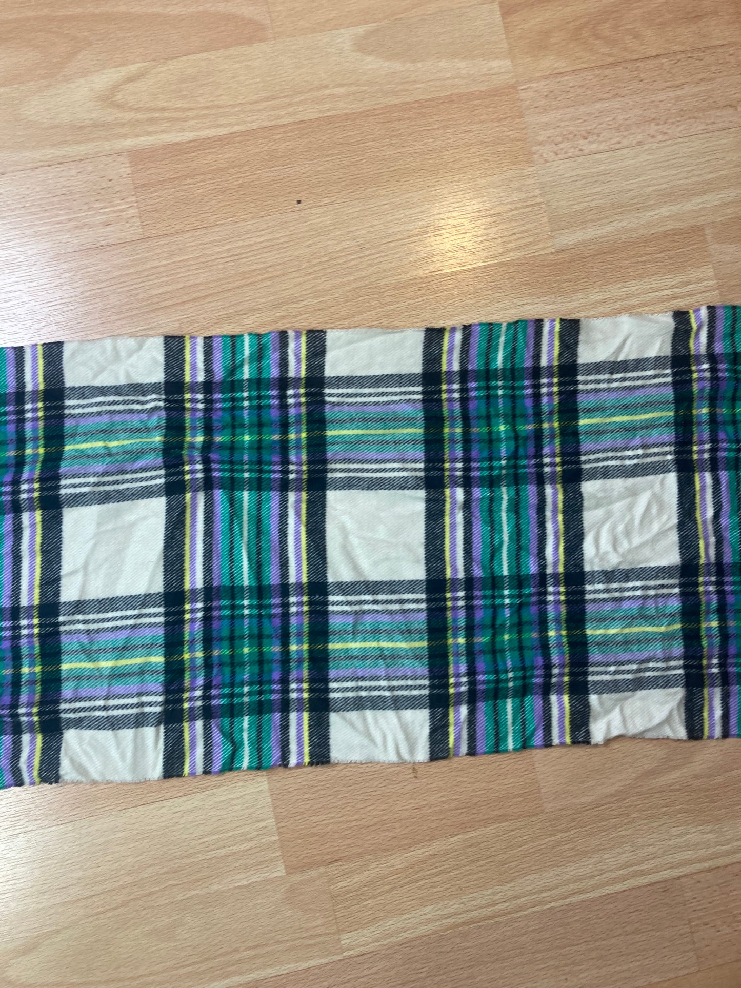 Scarf - vintage - ample - brodé - 1990s - 2000s - cybery2k - rare