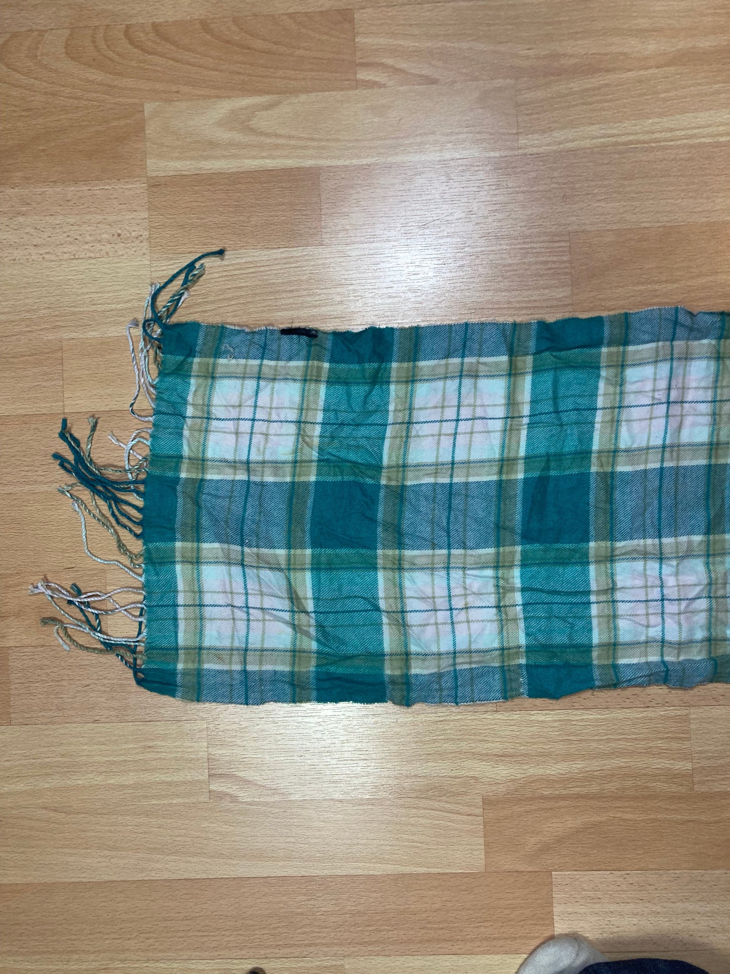 Scarf - vintage - ample - brodé - 1990s - 2000s - cybery2k - rare