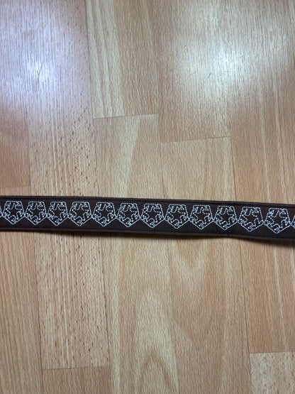 Tribalgear Belt - vintage - ample - brodé - 1990s - 2000s - cybery2k - rare