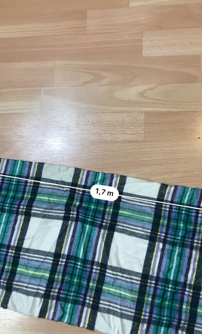 Scarf - vintage - ample - brodé - 1990s - 2000s - cybery2k - rare