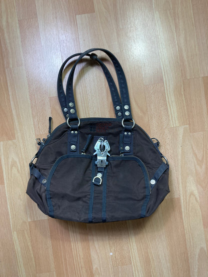 George gina & Lucy Bag - vintage - ample - brodé - 1990s - 2000s - cybery2k - rare