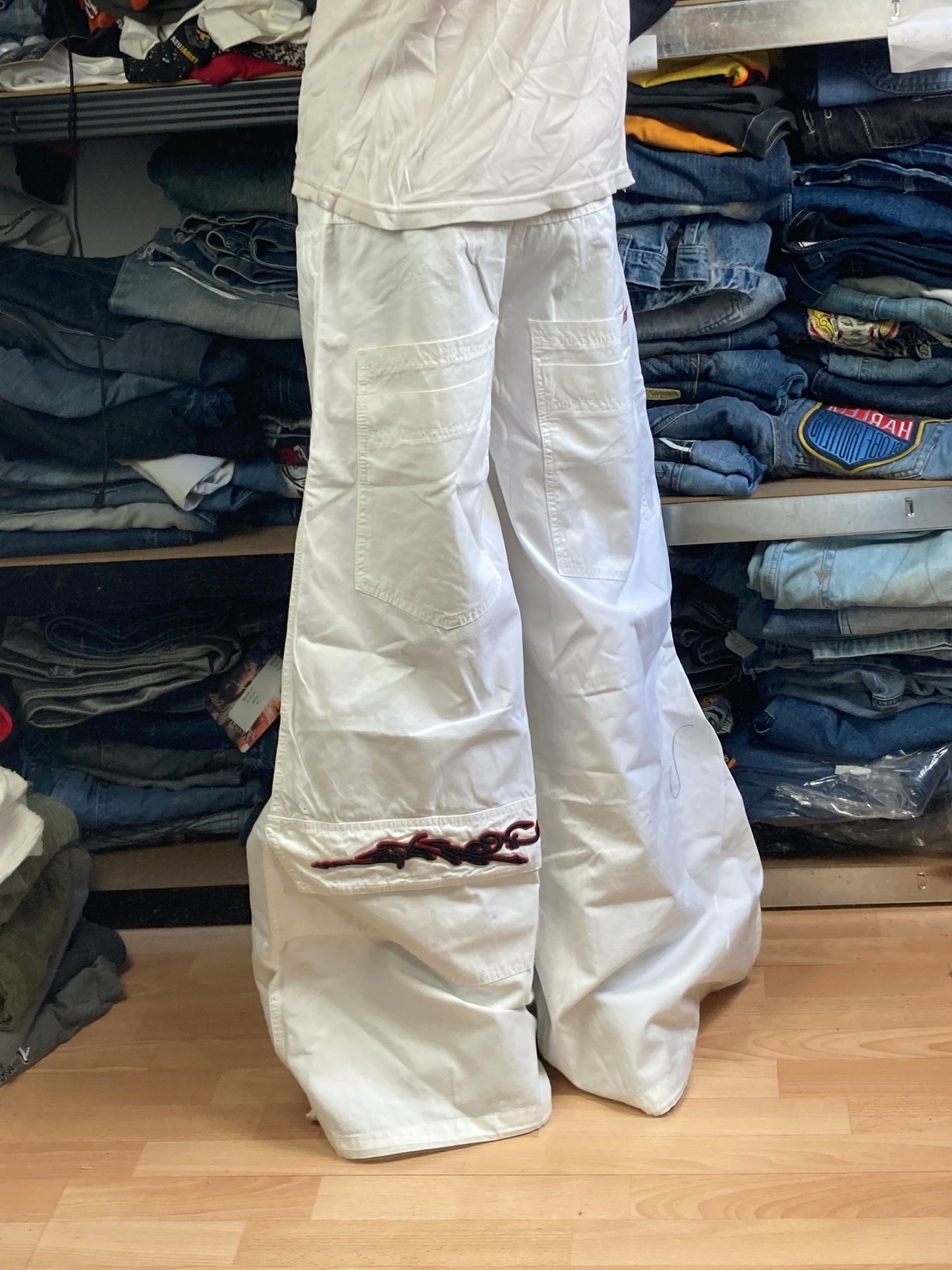 Pico baggy hiphop - Size M - vintage - ample - brodé - 1990s - 2000s - cybery2k - rare Bigshopstyle