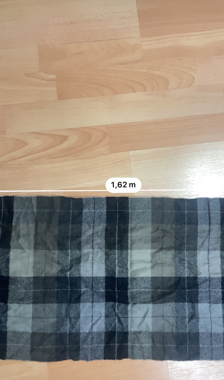 Scarf - vintage - ample - brodé - 1990s - 2000s - cybery2k - rare