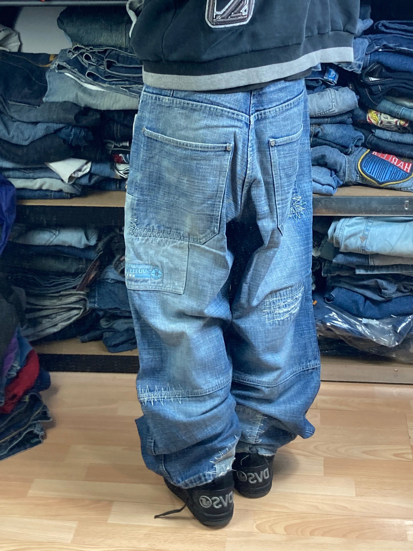 Souhtpole baggy hiphop - Size - vintage - ample - brodé - 1990s - 2000s - cybery2k - rare