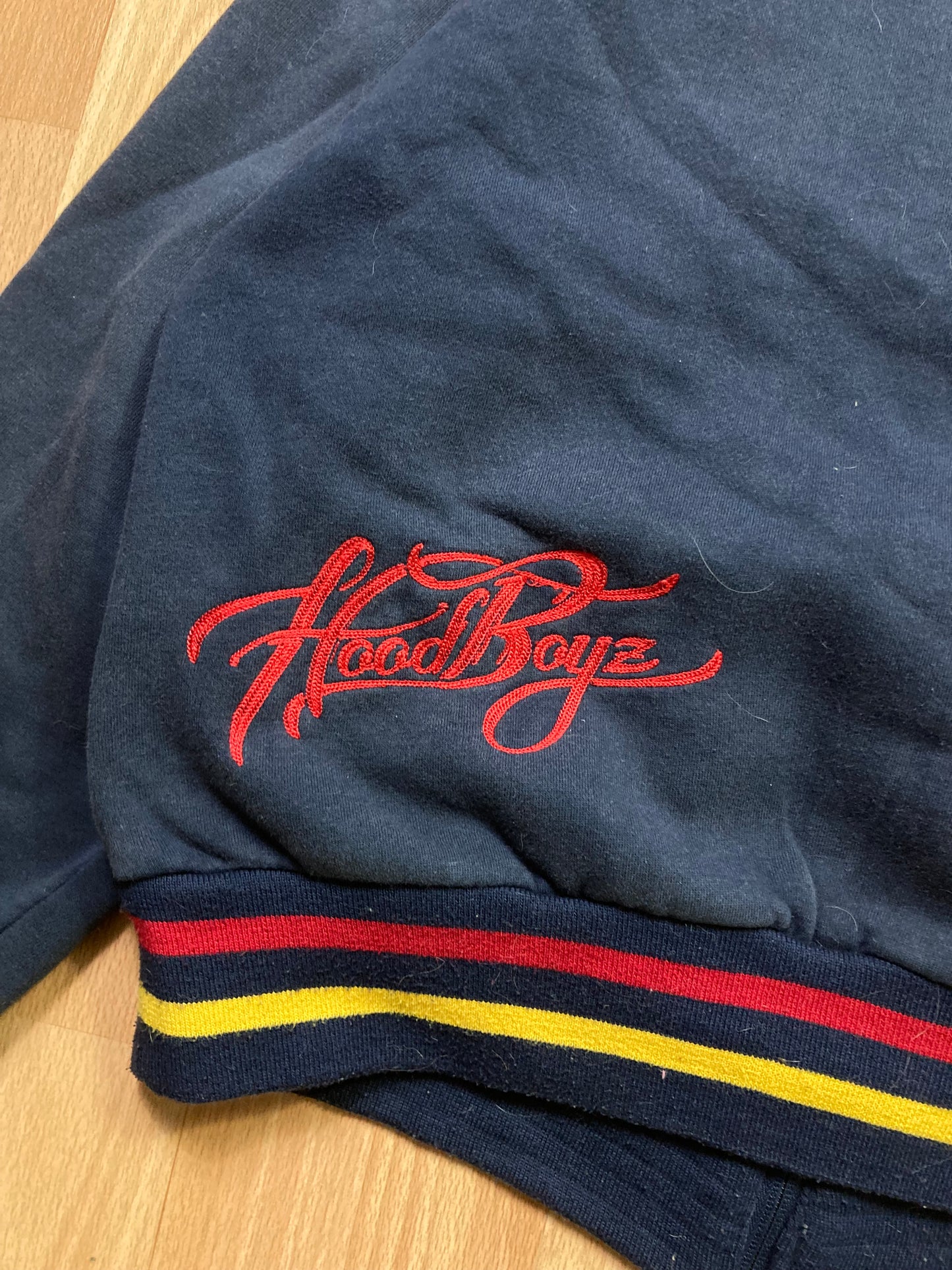 Hoodboyz zip hoodie hiphop - Size - vintage - ample - brodé - 1990s - 2000s - cybery2k - rare