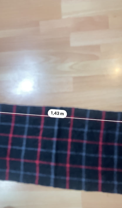 Scarf - vintage - ample - brodé - 1990s - 2000s - cybery2k - rare