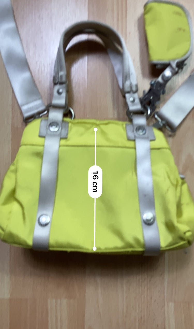 George gina & Lucy Bag - vintage - ample - brodé - 1990s - 2000s - cybery2k - rare