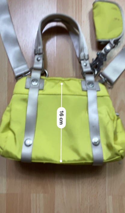 George gina & Lucy Bag - vintage - ample - brodé - 1990s - 2000s - cybery2k - rare