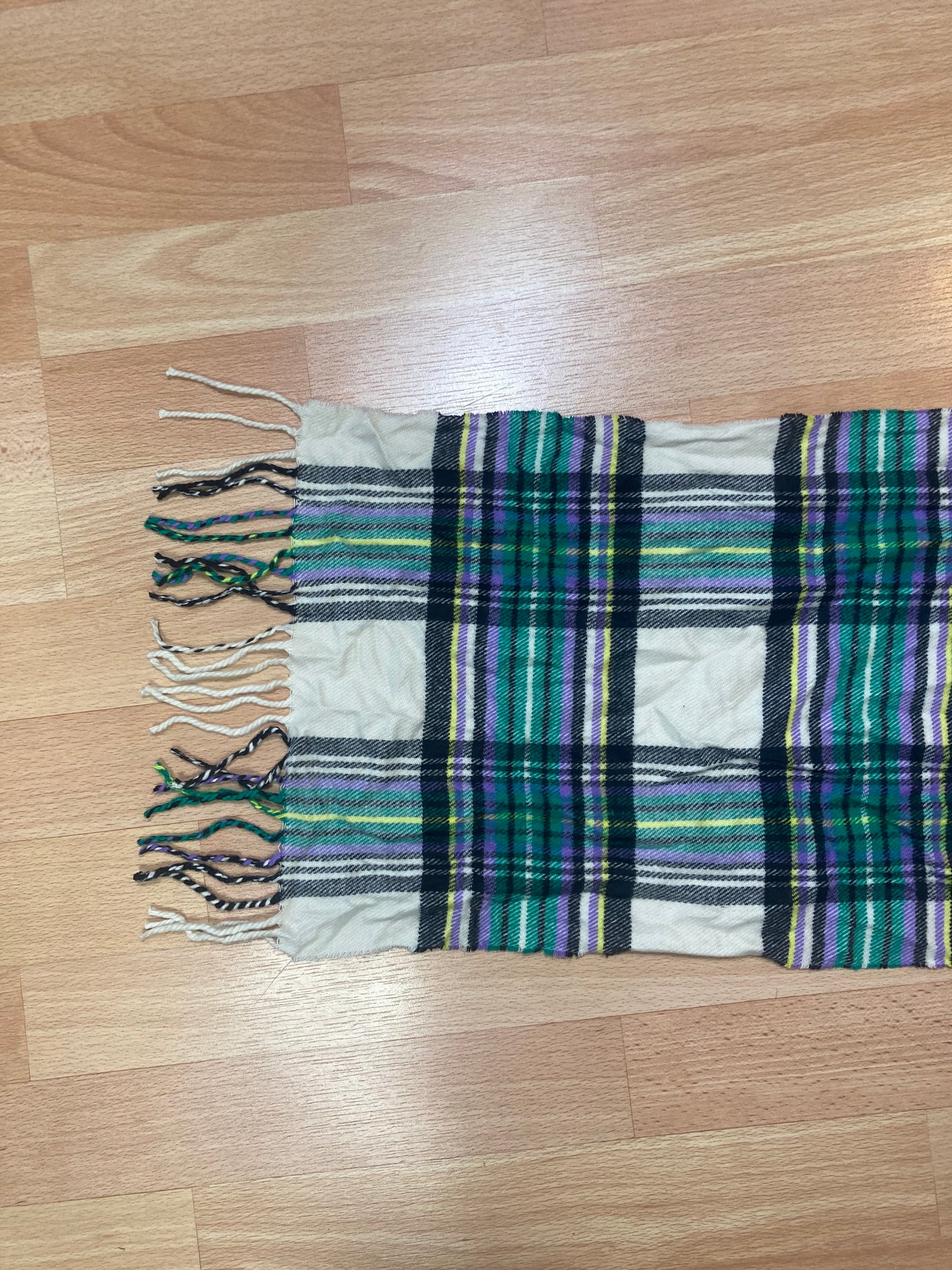 Scarf - vintage - ample - brodé - 1990s - 2000s - cybery2k - rare