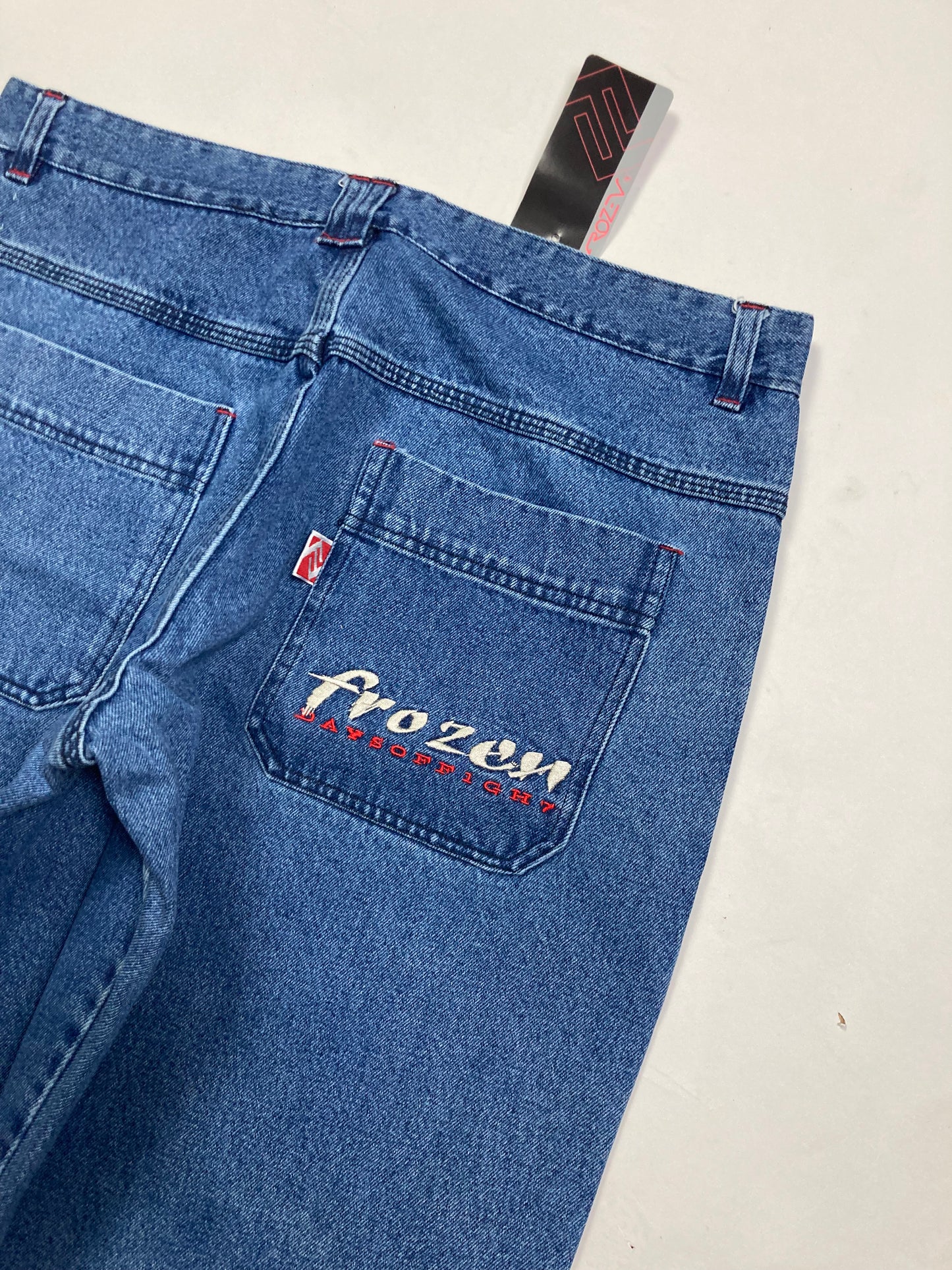 Frozen baggy hiphop - Size L-XL - vintage - ample - brodé - 1990s - 2000s - cybery2k - rare